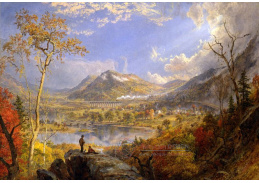 SO IX 274 Jasper Francis Cropsey - Viadukt Starrucca, Pennsylvania