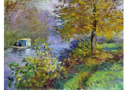 A-5808 Claude Monet - Le Bateau-atelier