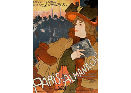 A-7798 Georges de Feure - Plakát Paris Almanach