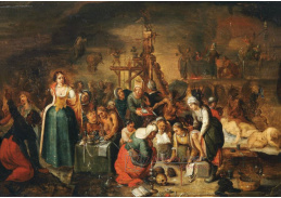 SO XIII-182 Frans Francken - Čarodějnická kuchyně