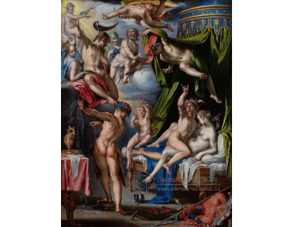 VH746 Joachim Wtewael - Mars a Venuše