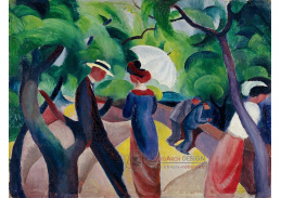 VAM23 August Macke - Promenáda