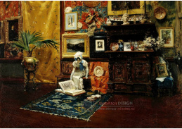 SO XI-285 William Merritt Chase - Interiér studia