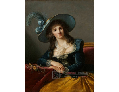 PORT-119 Elisabeth Louise Vigée Le Brun - Portrét komtesy Louis-Philippe de Segur