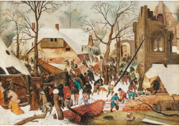 D-5998 Pieter Brueghel - Klanění tří králů