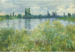 D-7071 Claude Monet - Břehy Seiny ve Vétheuil