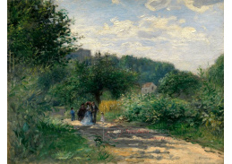 R14-155 Pierre-Auguste Renoir - Stezka v Louveciennes