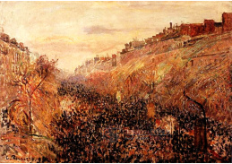 VCP-175 Camille Pissarro - Masopust na Montmartre při západu slunce