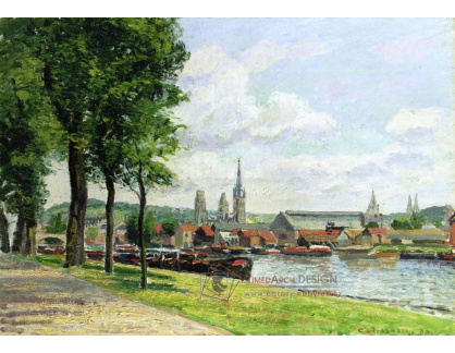 VCP-233 Camille Pissarro - Katedrála Notre Dame v Rouen