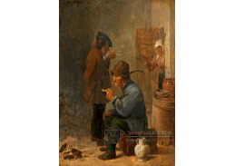 A-7764 David Teniers - Dva kouřící rolníci