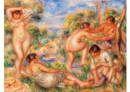 D-6840 Pierre-Auguste Renoir - Koupajícící se skupina žen