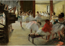 D-7118 Edgar Degas - Taneční třída