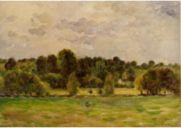 VCP-134 Camille Pissarro - Soumrak v Eragny