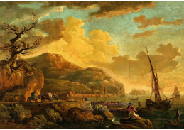 A-1990 Claude Joseph Vernet - Ráno v Castellammare