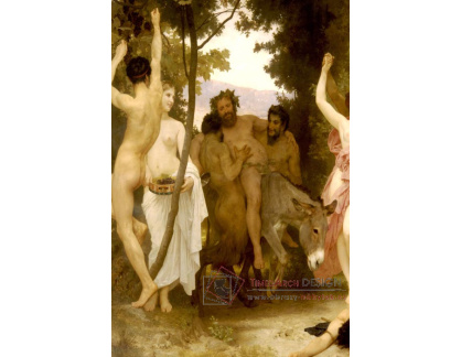 R15-80 Adolph William Bouguereau - Mládí Bacchuse