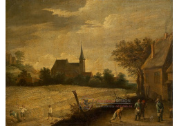 A-6861 David Teniers - Krajina s rolníky