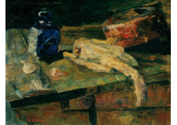 A-6998 James Ensor - Zátiší s modrou lahví