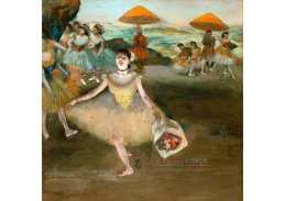 A-219 Edgar Degas - Tanečnice s kyticí