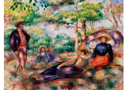 D-6854 Pierre-Auguste Renoir - Odpočinek v trávě