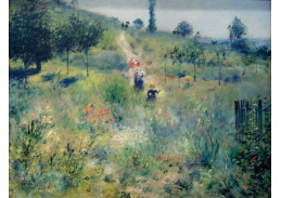 R14-139 Pierre-Auguste Renoir - Cesta do kopce vysokou trávou