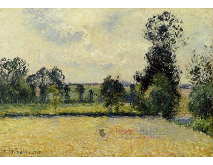 VCP-136 Camille Pissarro - Ovesné pole v Eragny