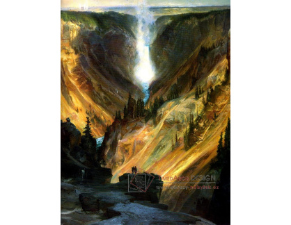 VU178 Thomas Moran - Grand Canyon v Yellowstonu