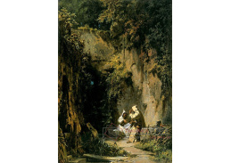 VSO1368 Carl Spitzweg - Diskutující mniši