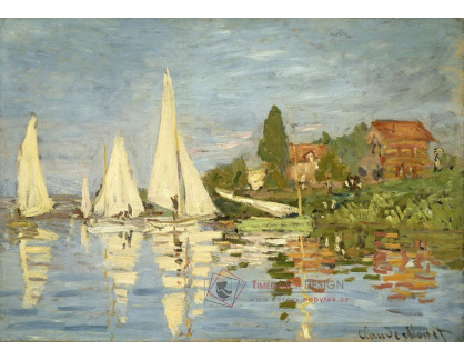 VCM 143 Claude Monet - Regata u Argenteuil