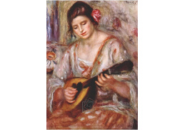 R14-24 Pierre-Auguste Renoir - Dívka s mandolínou