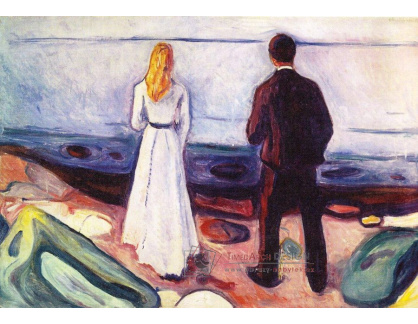 VEM13-144 Edvard Munch - Dvě lidské bytosti