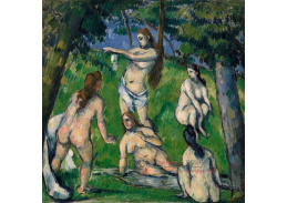 D-8302 Paul Cézanne - Pět koupajících se žen