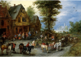 BRG-102 Jan Brueghel - Vesnická krajina