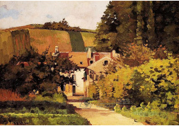 VCP-292 Camille Pissarro - Kostel ve vesnici