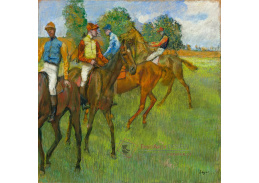 A-217 Edgar Degas - Před závodem