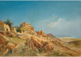 KO I-214 Franz Schreyer - Pohled na chrám v Agrigento