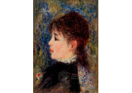 D-6934 Pierre-Auguste Renoir - Mladá žena s růží