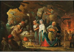 D-8771 Egbert van Heemskerck - Pokušení svatého Antonína