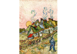 R2-399 Vincent van Gogh - Domy s postavou