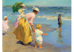 SO IV-446 Edward Henry Potthast - Na pláži