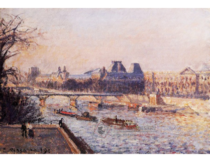 VCP-256 Camille Pissarro - Louvre odpoledne