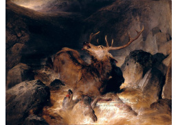 VSO 408 Edwin Henry Landseer - Raněný jelen