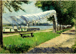 SO IV-348 Gustave Caillebotte - Sušení prádla na břehu Seiny