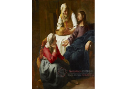 DDSO-2838 Johannes Vermeer - Kristus v domě Marie Magdaleny