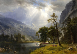 D-6979 Albert Bierstadt - Yosemite Valley