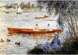 VR14-27 Pierre-Auguste Renoir - Na loďce v Argenteuil