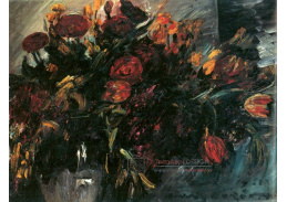 VLC 40 Lovis Corinth - Červené a žluté tulipány