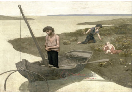 KO VI-236 Pierre Puvis de Chavannes - Mizerný rybář