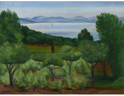 A-8166 Moise Kisling - Zátoka Saint-Tropez