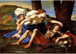 VF238 Nicolas Poussin - Rinaldo a Armida