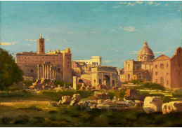 KO I-414 Henri-Joseph Harpignies - Forum romanum